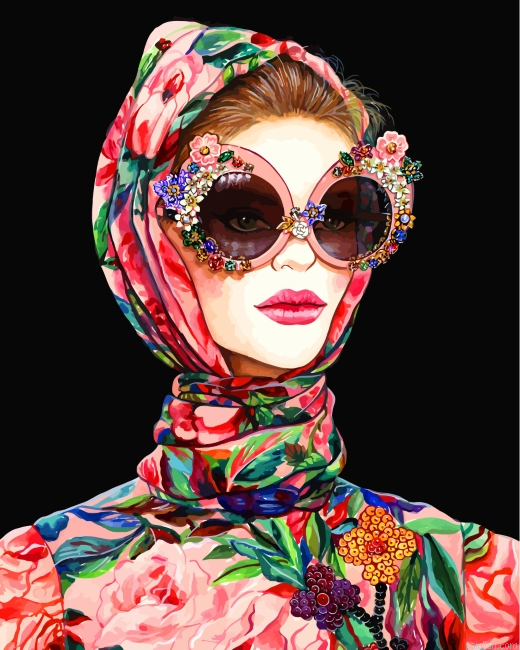 Gucci Classy Woman Paint By Number.png