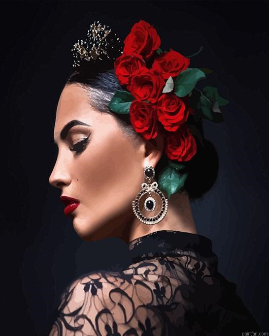 Gypsy Woman Paint By Numbers.png