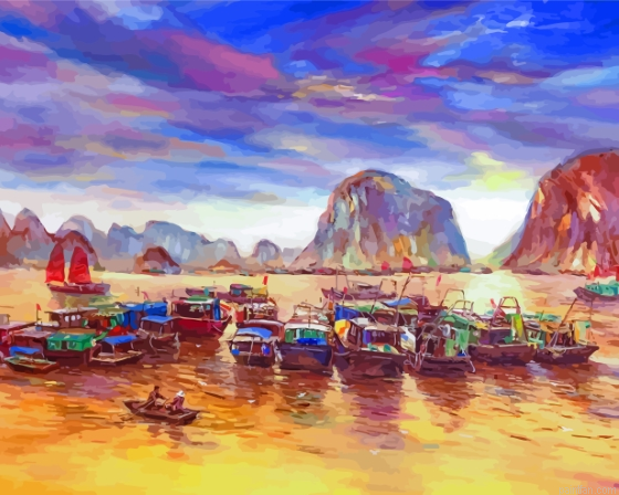 Ha Long Bay Paint By Numbers.png