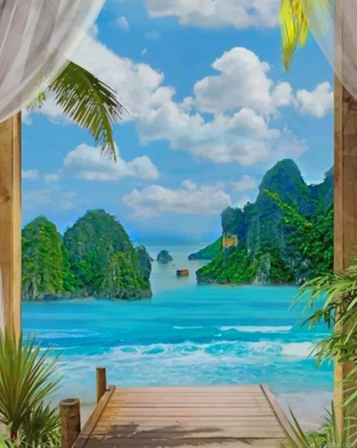 Ha Long Bay Vietnam New Paint By Numbers.png