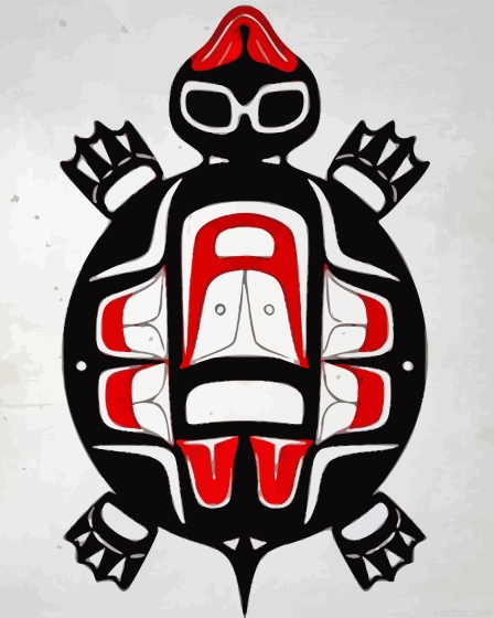 Haida Turtle Art Paint By Numbers.png