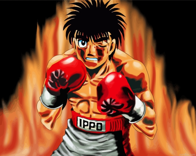 Hajime No Ippo Mamoru Takamura Paint By Number.png