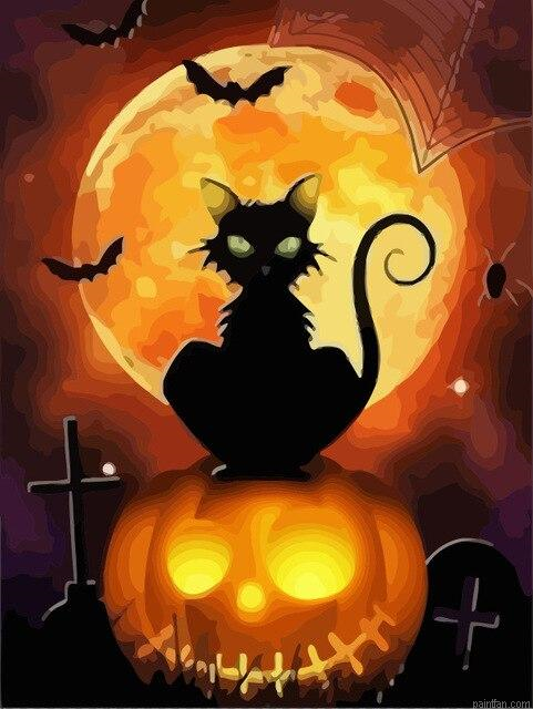 Halloween Cat Paint By Numbers.png