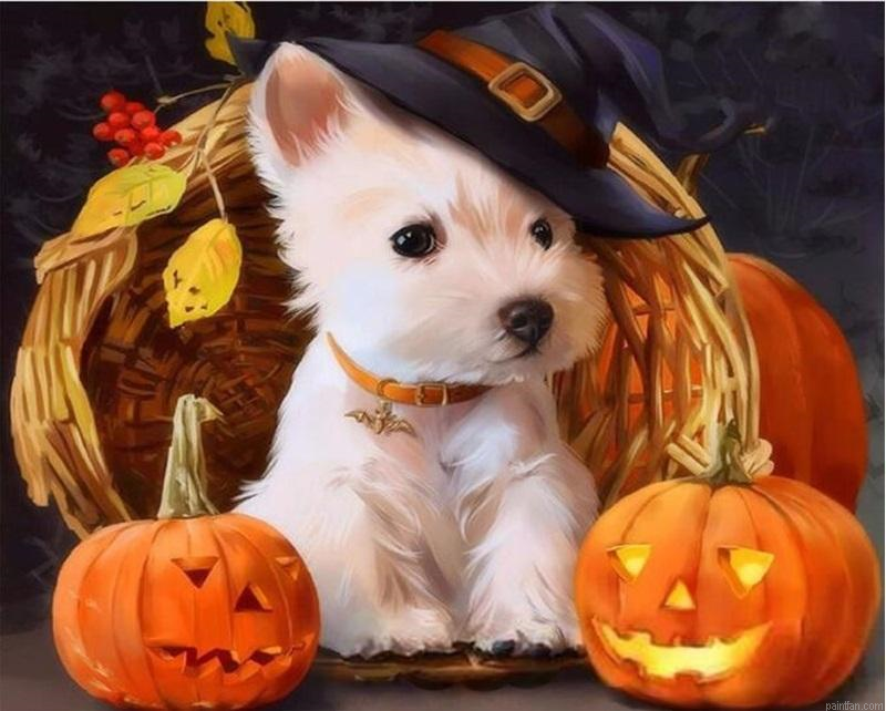 Halloween Dog Paint By Numbers.png