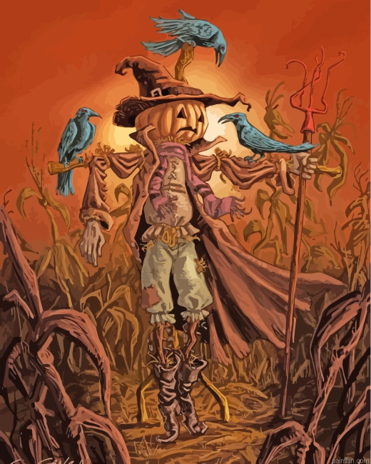 Halloween Scarecrow Paint By Number.png
