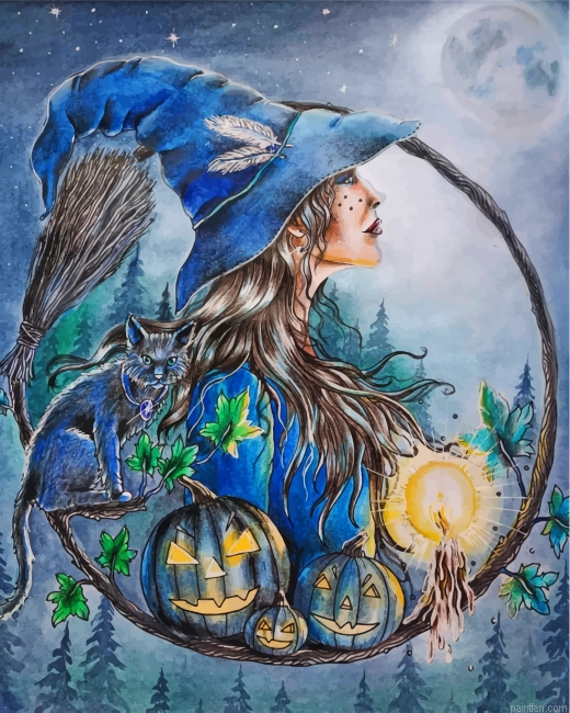 Halloween Witch Paint By Number.png