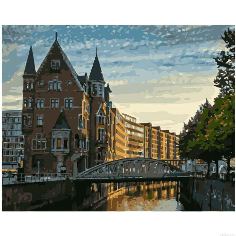 Hamburg River Paint By Numbers.png