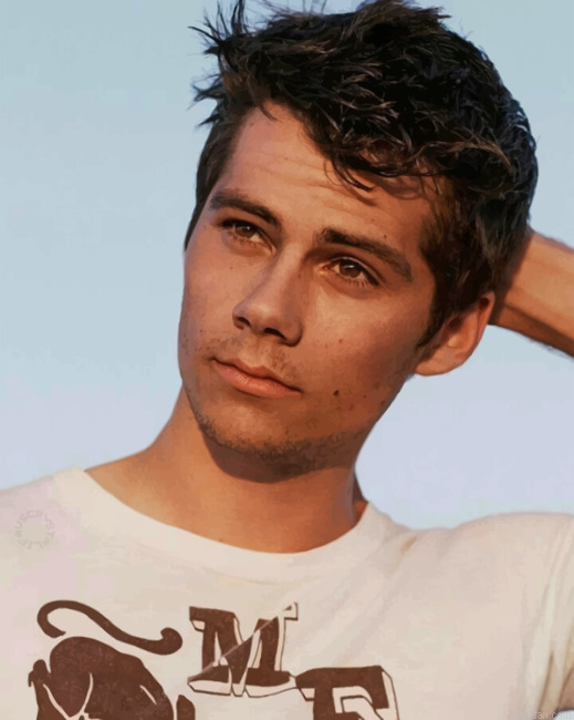 Handsome Dylan O Brien Paint By Number.png