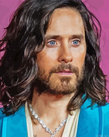 Handsome Jared Leto Paint By Numbers.png