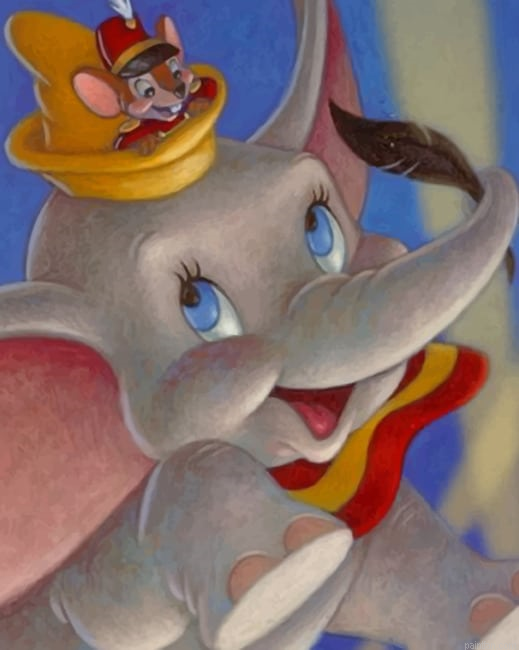Happy Dumbo New Paint By Numbers.png