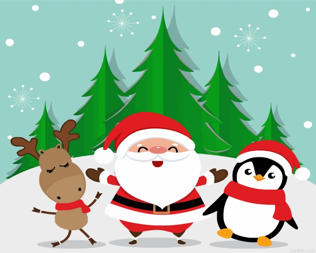 Happy Santa Paint By Number.png