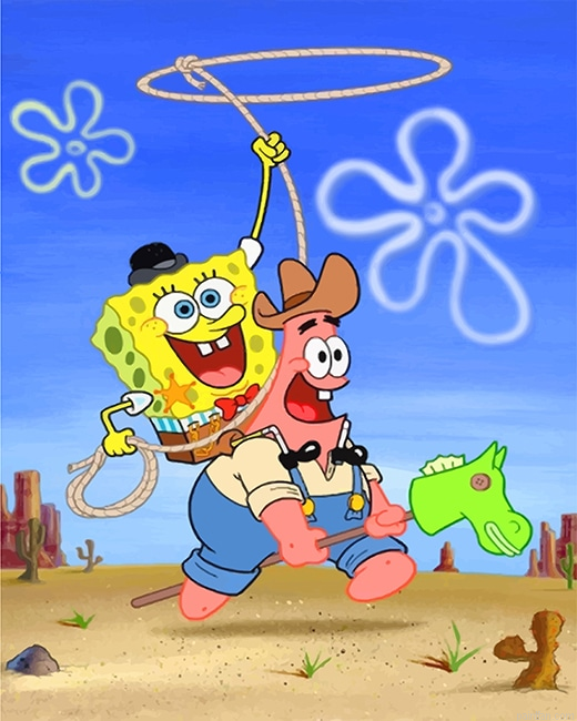 Happy Spongebob And Patrick New Paint By Numbers.png