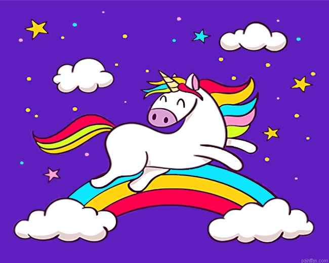 Happy Unicorn Paint By Number.png