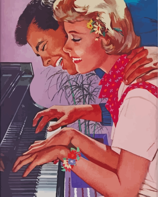 Happy Vintage Couple Paint By Number.png