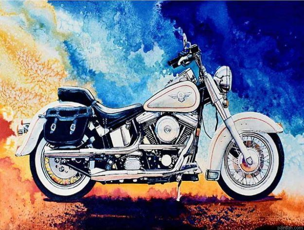 Harley Motorcycle Paint By Numbers.png
