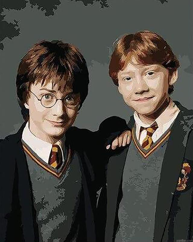 Harry And Weasley Paint By Numbers.png