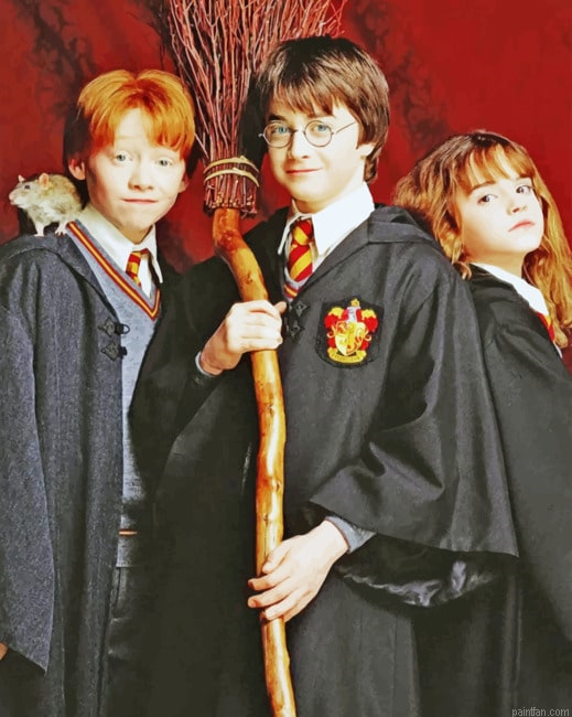 Harry Potter Rone Hermione New Paint By Numbers.png
