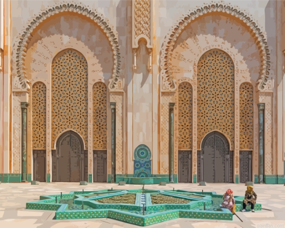 Hassan Ii Mosque Paint By Numbers.png