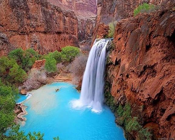Havasu Falls Paint By Numbers.png