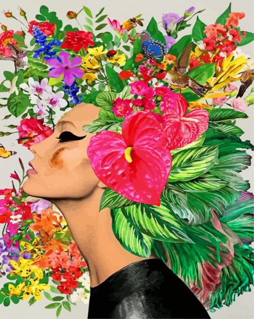 Hawaiian Woman Paint By Number.png