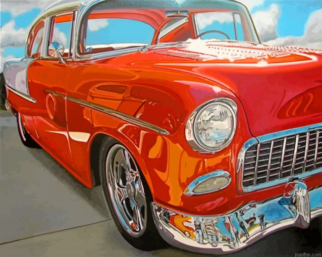 Headlight Lamp Vintage Car Paint By Number.png