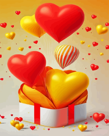 Heart Balloons Paint By Numbers.png
