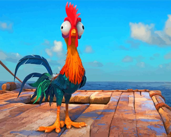 Hei Hei Rooster Paint By Number.png