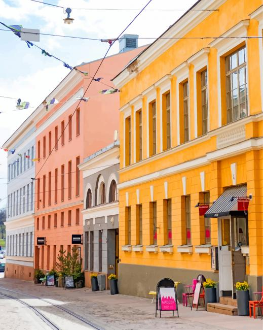 Helsinki Street Scene Paint By Number.png
