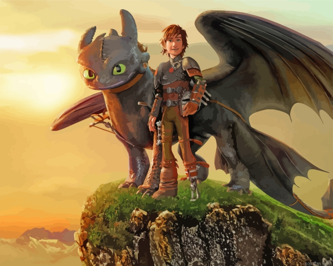 Hiccup Horrendous Haddock Paint By Number.png