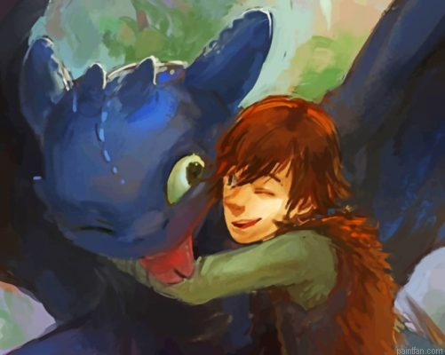 Hiccup How To Train Your Dragon Paint By Number.png