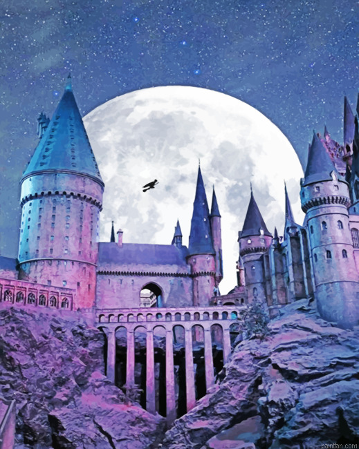 Hogwarts Harry Potter Paint By Numbers.png