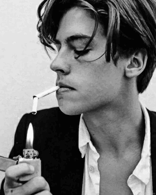 Hot Cole Sprouse New Paint By Numbers.png