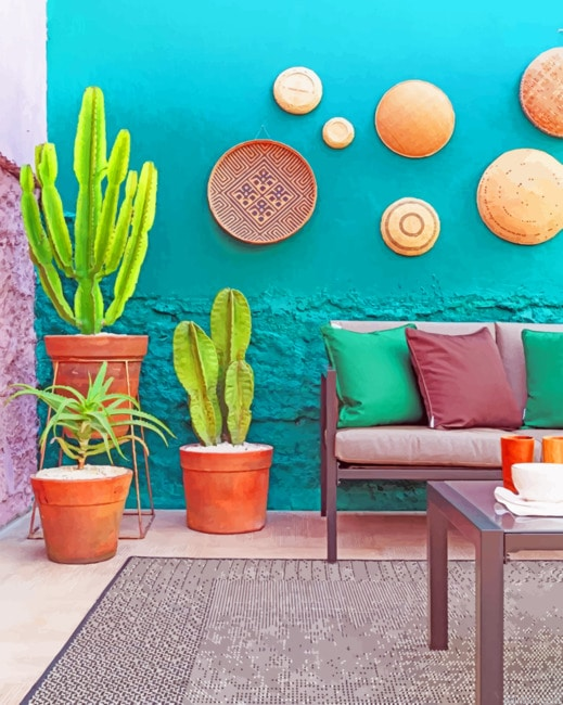 House Garden Aesthetic Paint By Numbers.png