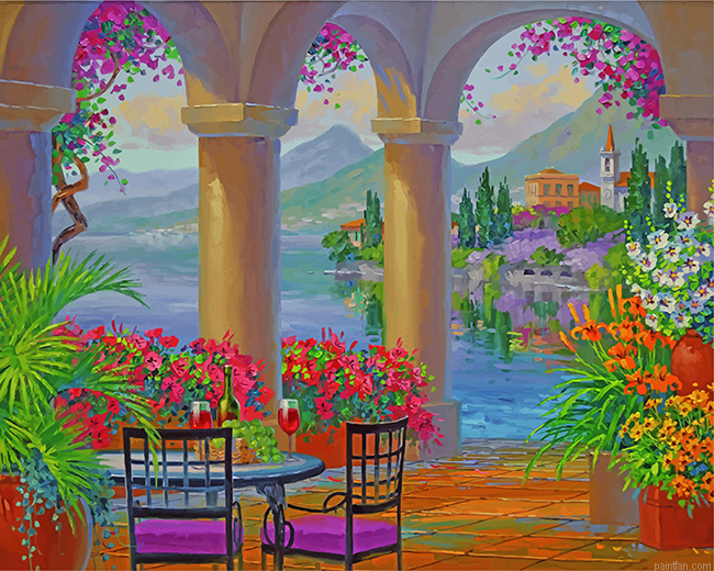House Garden Lake Como Paint By Number.png