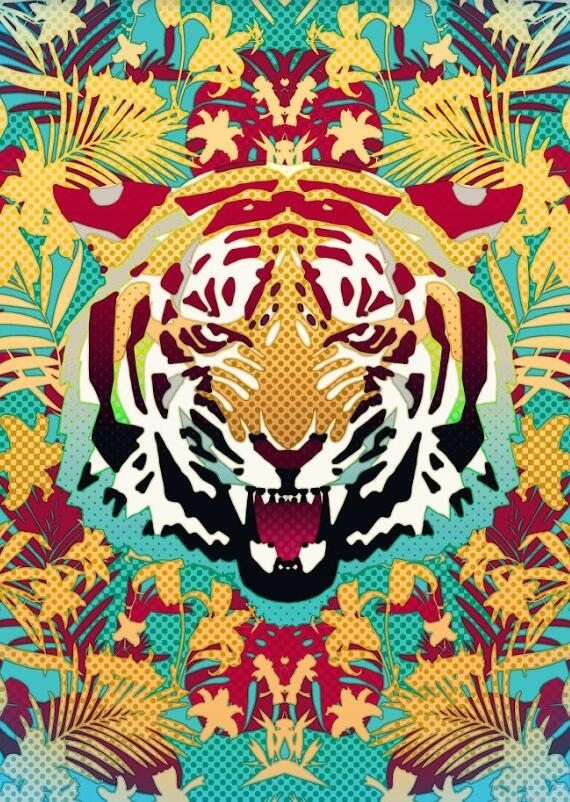 Hypnotic Tiger Paint By Numbers.png