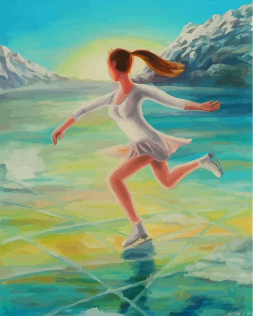Ice Skater Woman Paint By Number.png