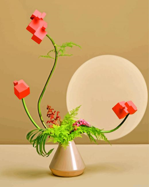 Ikebana Still Life Paint By Number.png
