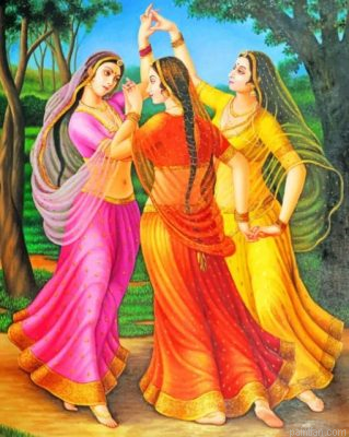 Indian Ladies Paint By Number.png