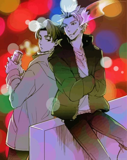 Initial D Manga Serie Characters Paint By Numbers.png