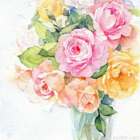 Ink Flowers Paint By Numbers.png