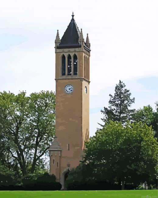 Iowa State University Tower Paint By Numbers.png