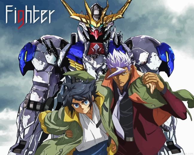 Iron Blooded Orphans Paint By Numbers.png