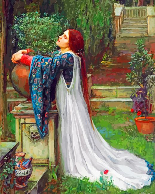 Isabella Or The Pot Of Basil Paint By Number.png