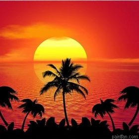 Island Sunset Paint By Numbers.png