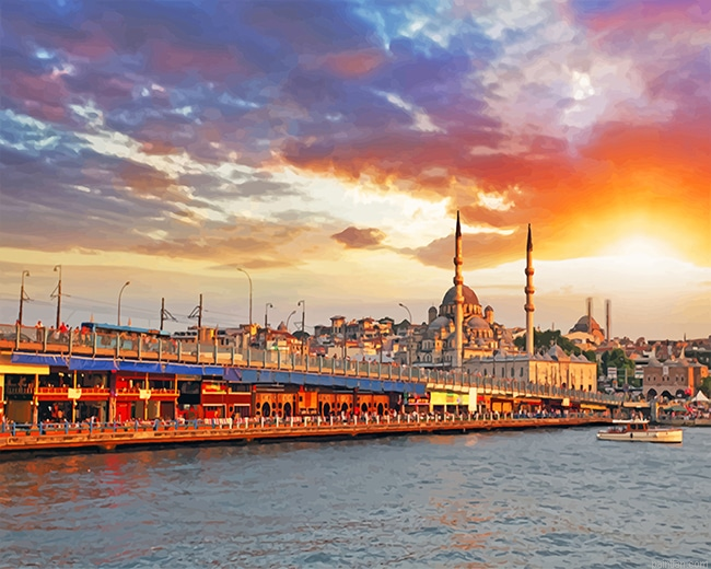 Istanbul Landscape New Paint By Numbers.png