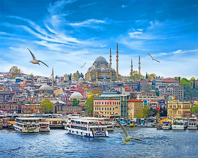 Istanbul Skyline New Paint By Numbers.png