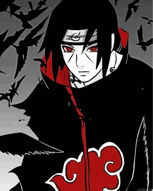 Itachi Art Paint By Number.png