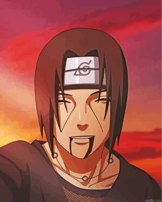 Itachi Uchiha Death Smile Paint By Number.png