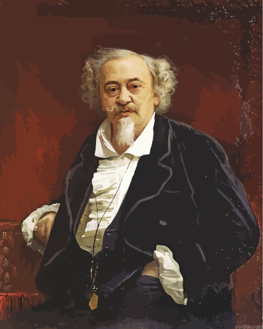 Ivan Kramskoy Vasilievich Samoilov Paint By Numbers.png