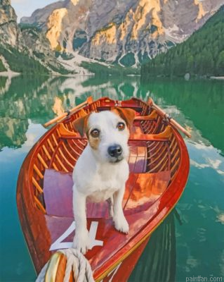 Jack Russell In Lake Louise Paint By Number.png